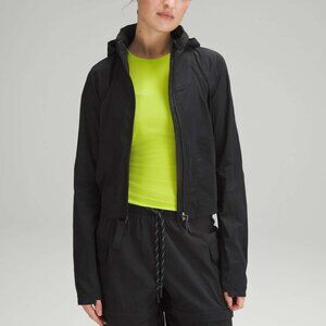 Lululemon Stretch Packable Hiking Jacket Black
